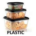 3 Pis  Storage Box Plastic