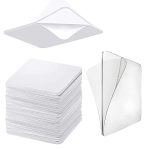 DOUBLE SIDE HEAVY  DUTY SQUARE STICKER (10 PIS )