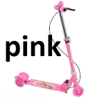Kids Scooter One Step Pink