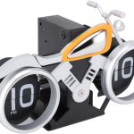 Motorcycle Table Clock RETRO FLIP