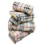 New Wash Bag Set of 4 (Checks)