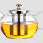 Round Green Tea Kettle 1 Lit