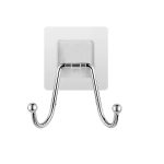 Ss 2 in 1 wall hook with sticker