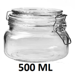 Swing Cup Clip Clock Jar 500ml