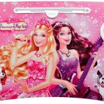 barbie Princess Laptop Table Printed Cartoon Princess