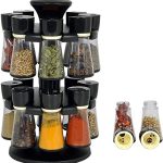 12 In 1 Black Spice Rack
