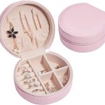 ROUND JEWELLRY ORGANIZER BOX