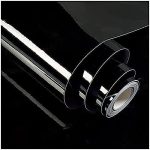 PLAIN BLACK  FOIL PAPER STICKER (60*200CM)