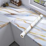 White Blue Marble Foil (TA-061)