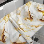 WHITE GOLDEN MARBLE FOIL (TA-054)