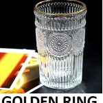 Golden Ring Glass 340ML (6 Pis Set)