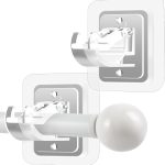 Curtain  Wall Hook Sticker  (2 Pis)