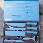6 PCS NON-STICK COATING KNIFE SET