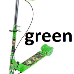 Kids Scooter One Step Green