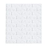 BRICK WALLPAPER STICKER WHITE (77*70CM)