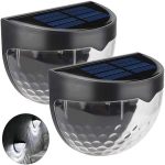 Solar Fence Deck Light (2 pcs set)