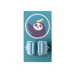 BROOM  CATOON STICKER HOLDER (1 PIS)