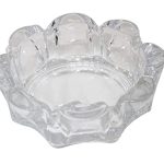 CRYSTAL ROUND ASH TRAY