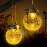Crackle Glass Ball Light (2 Pcs)