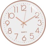 WALL CLOCK ROSE GOLD