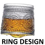 DANCING GLASS (RING DESIGN)(6 PIS 220 ML)