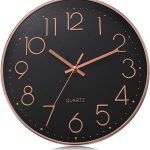 WALL CLOCK BLACK COPPER