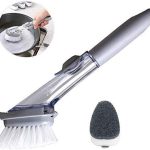 Soap Dispenser Dish Cleaning Brush