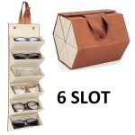 6 Slots Sunglasses Organizer Box
