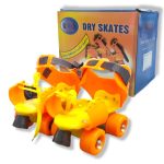 Orange Yellow Roller Skates