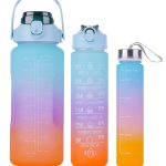 MOTIVATIONAL WATER BOTTLE 3 PCS SET