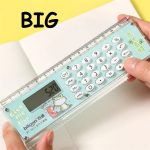 Cartoon Design 15 Cm Scale with Digital Calculator