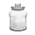 GLASS STORAGE JAR WITH AIR TIGHT LID 1500ML