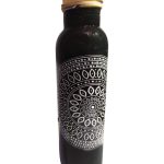 Copper Water Bottle Meena Print
