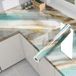 SKY BLUE GOLDEN MARBLE FOIL (TA-052)