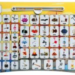 Alphabet & Kalam Laptop Table Printed Carton