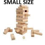 Wooden Tumbling Tower Game (SMALL)