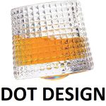 DANCING GLASS (DOT DESIGN)(6 PIS 220 ML)
