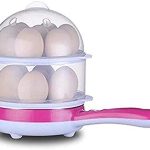 Double Layer Egg Boiler With Handle