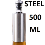 Glass Ss Oil Port 500 ml