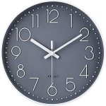 WALL CLOCK GREY