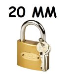 20mm MINI LOCK & KEY COPPER LOCK