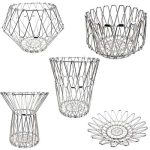 Stainless Steel Multipurpose Folding Fruit and Vegetable Basket