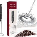 ELECTRIC MILK FROTHER WITH SS STAND