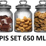 POP JAR 3 PCS SET 650 ML