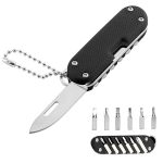 Mini Pocket Knife with Screwdriver