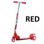 KIDS SCOOTER ONE STEP RED