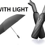 3 FOLD UMBRELLA WITH LED LIGHT