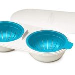 MICROWAVE EGG POACHER