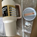 HEAVY Vacuum Insulated Tumbler CREAM