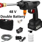 High Pressure Washer Gun (Double  Battery)